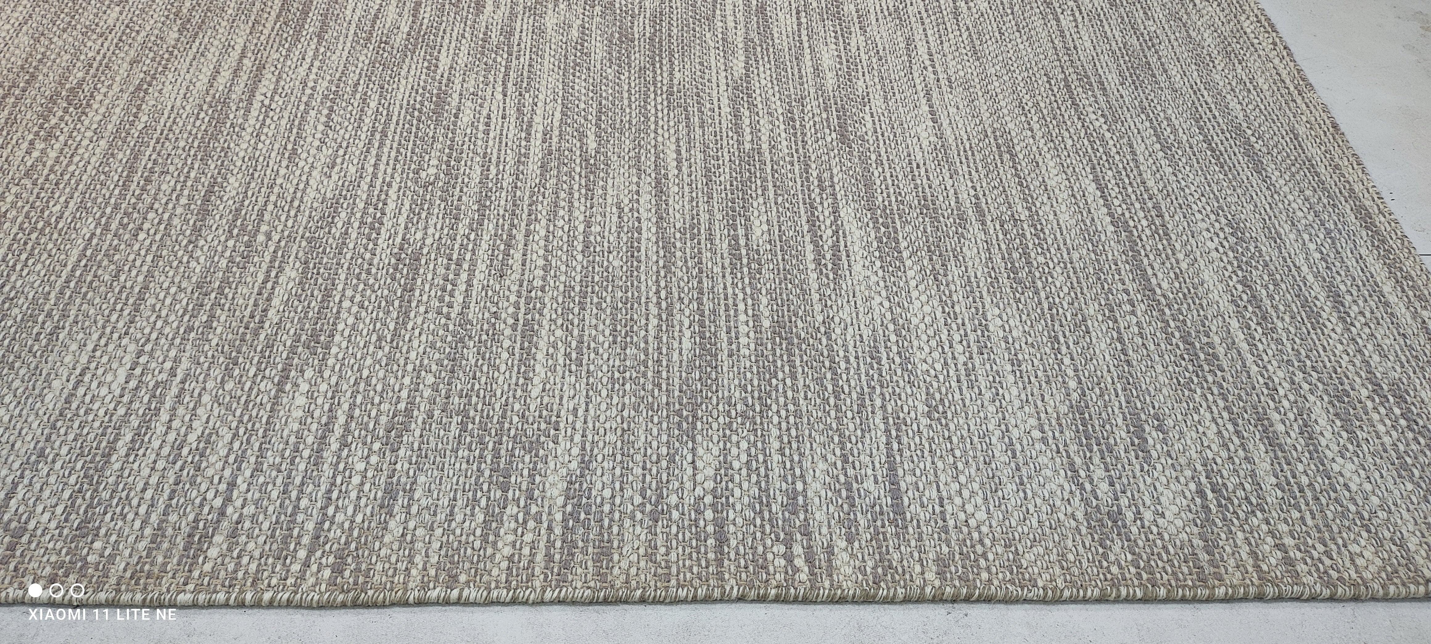 Colin Farrill 6.9x9.6 Grey Handwoven Modern Rug
