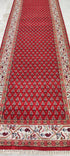 Betsy Joe 2.3x8.9 Red Hand-Knotted Traditional Style Runner