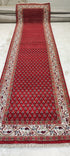 Betsy Joe 2.3x8.9 Red Hand-Knotted Traditional Style Runner
