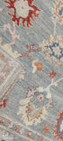 Alison Leiby 8x10 Blue Hand-Knotted Oushak Rug