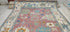 Alabama Barker 8x10 Pink Hand-Knotted Oushak Rug