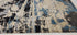 William Jiffy 5x7.9 Blue Hand-Knotted Modern Style Rug
