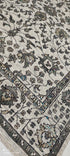 Lilli Stein 8x10 Silver Hand-Knotted Oushak Rug