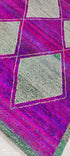 Brandon Uranowitz 8x10 Purple Hand-Knotted Modern Style Rug