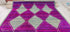 Brandon Uranowitz 8x10 Purple Hand-Knotted Modern Style Rug