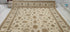 Kayli Carter 8x10 Beige Hand-Knotted Kashan Rug
