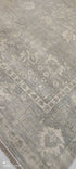 Gloria Bozeman 8x10 Grey Hand-Knotted Oushak Rug