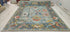 Joanna Glushak 8x10 Multi Color Hand-Knotted Oushak Rug