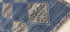 Chris Chirdon 8x10 Blue Hand-Knotted Modern Style Rug