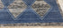 Chris Chirdon 8x10 Blue Hand-Knotted Modern Style Rug