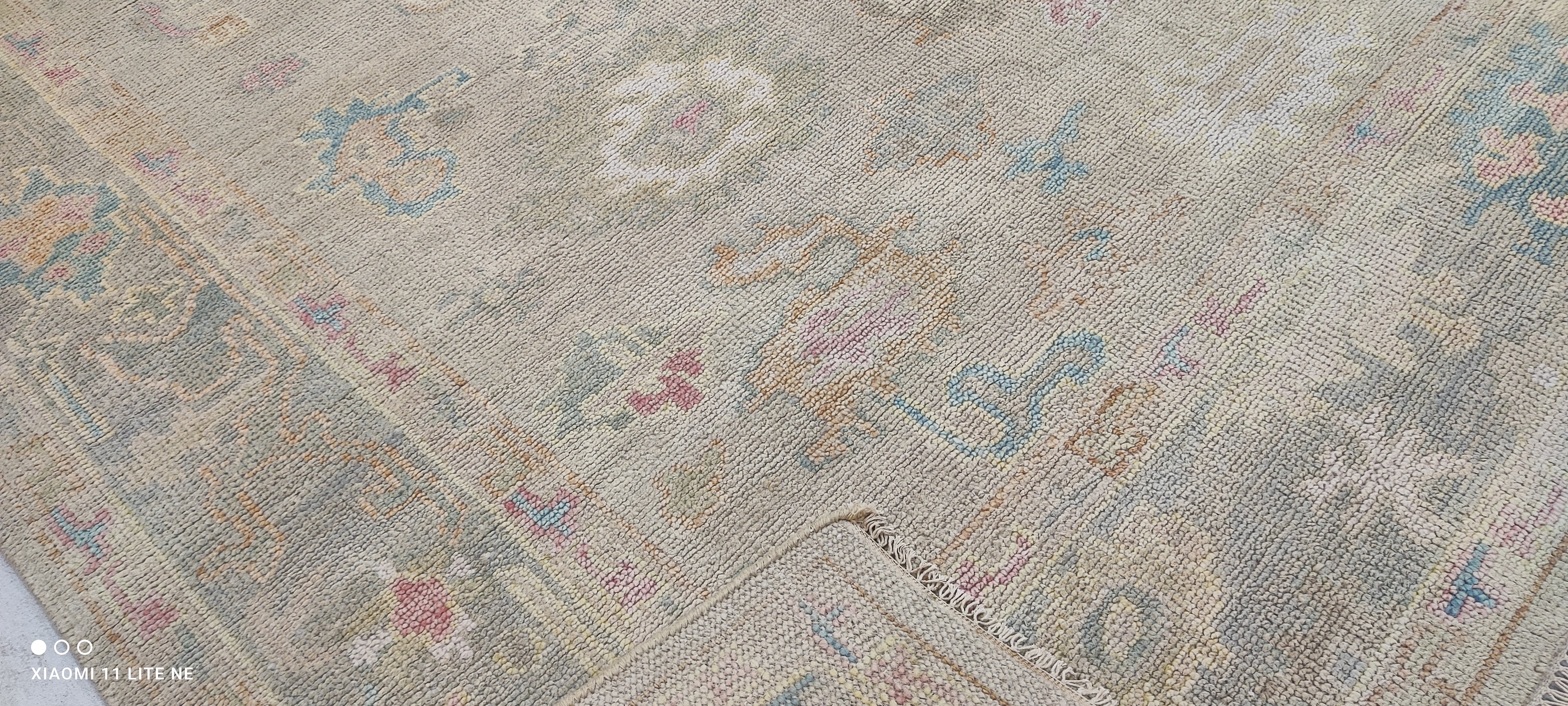 Benedetta Head 8x10 Multi Color Hand-Knotted Oushak Rug