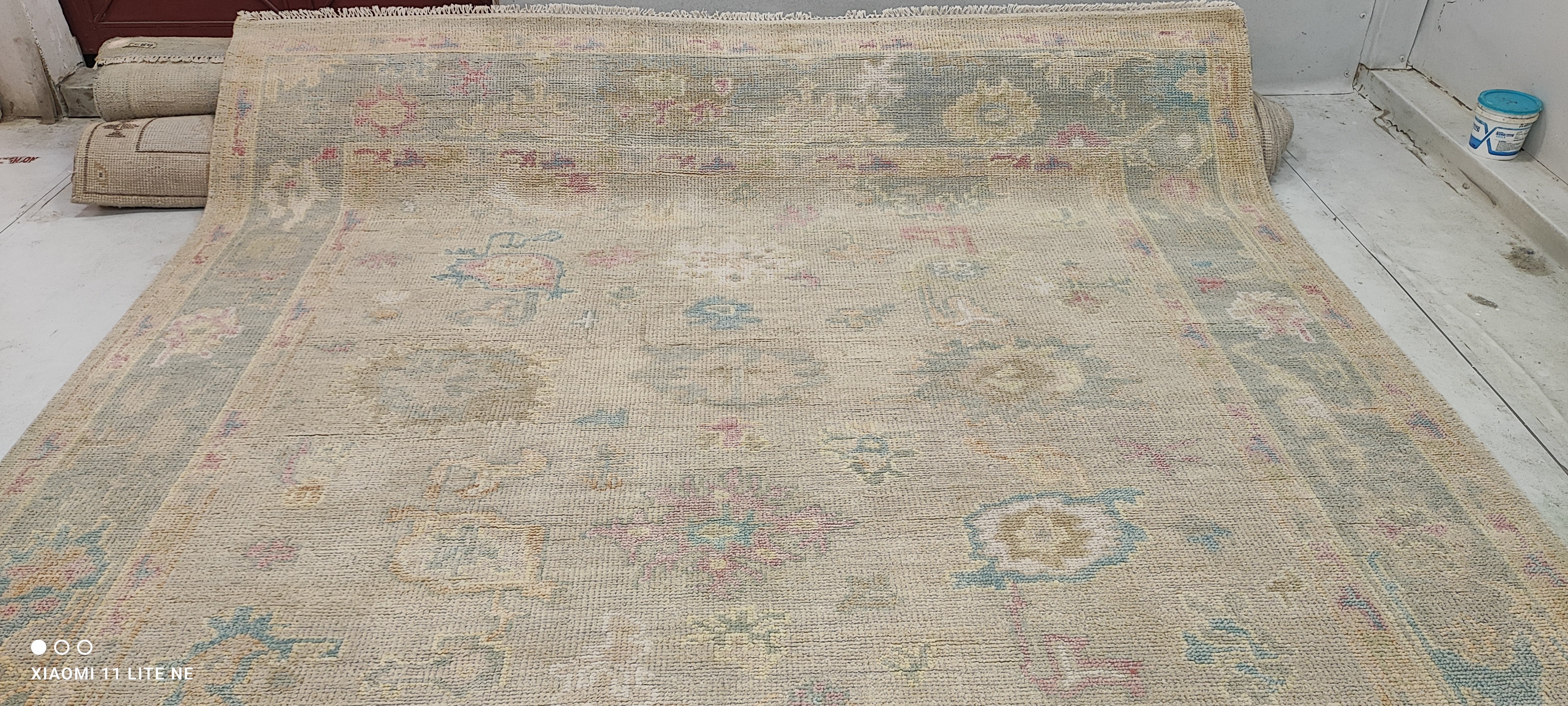 Benedetta Head 8x10 Multi Color Hand-Knotted Oushak Rug
