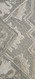 Jackie Hoffman 8x10.6 Grey Hand-Knotted Serapi Rug