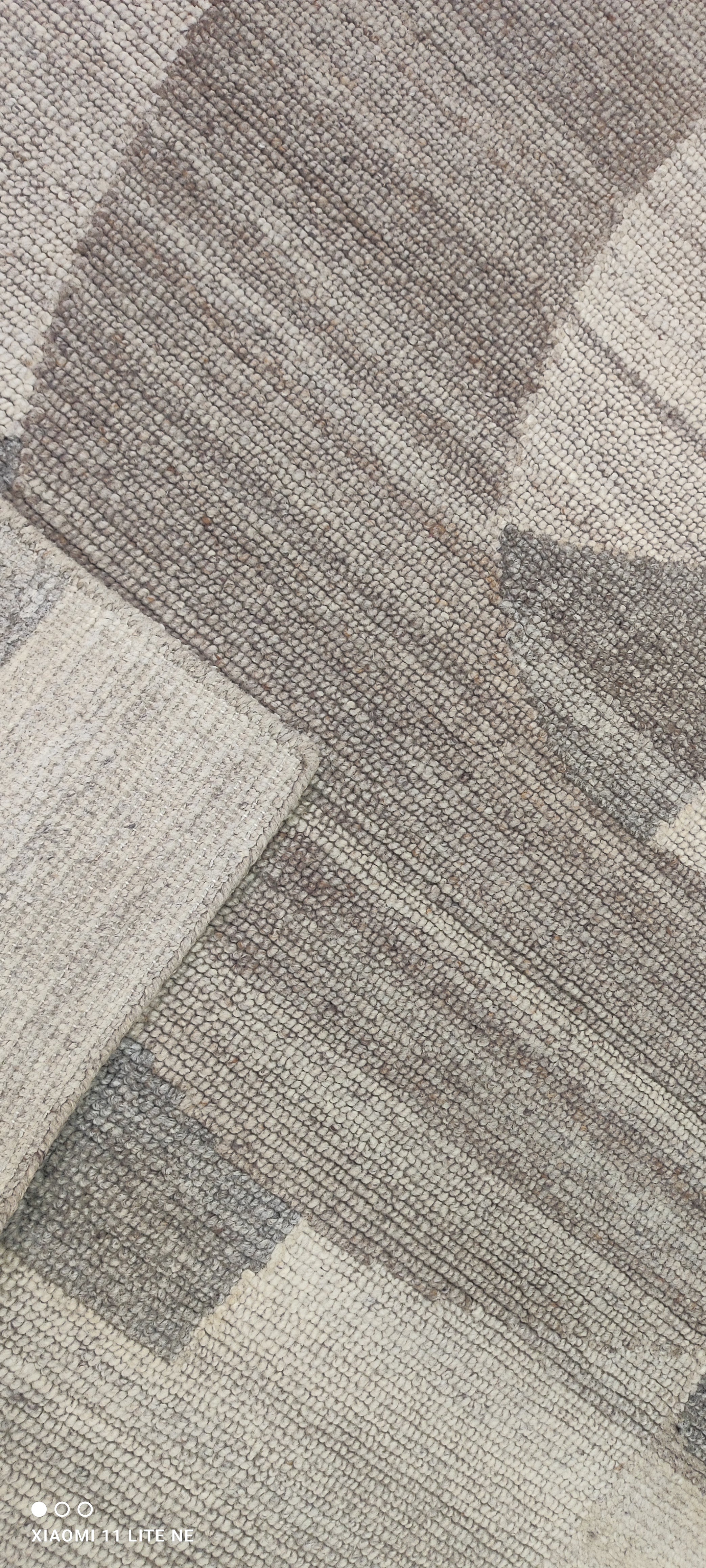 Michael Countryman 8x9.9 Beige Hand-Knotted Modern Style Rug