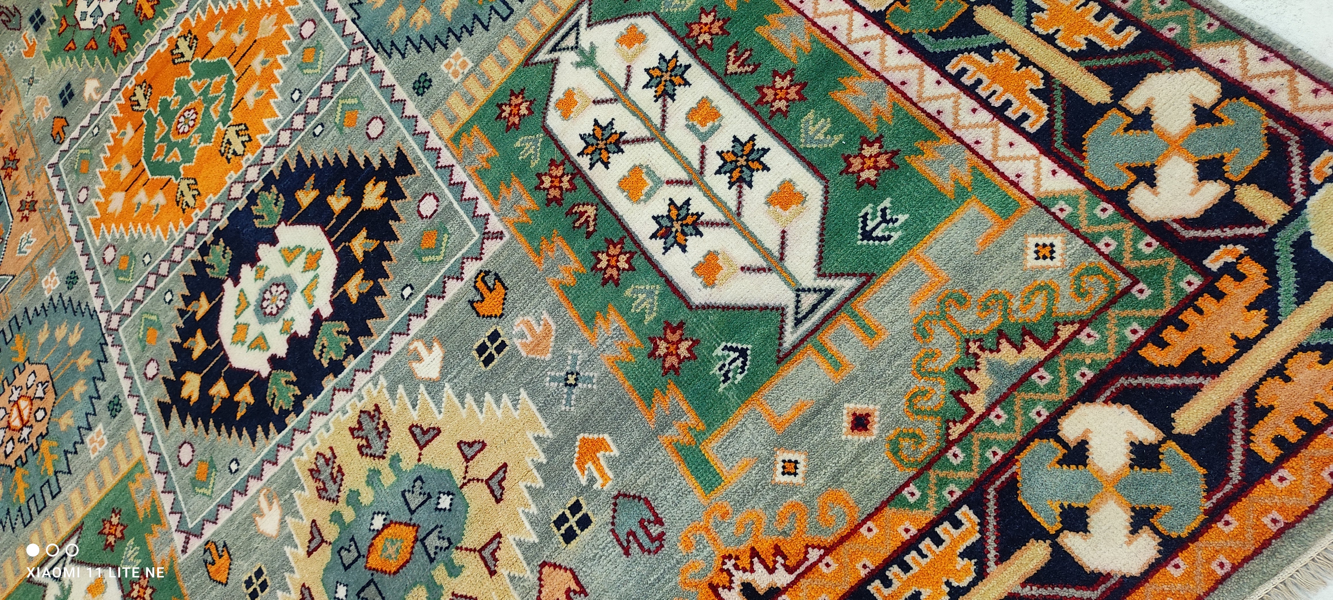 Lauren Norvelle 8x10 Multi Color Hand-Knotted Oushak Rug