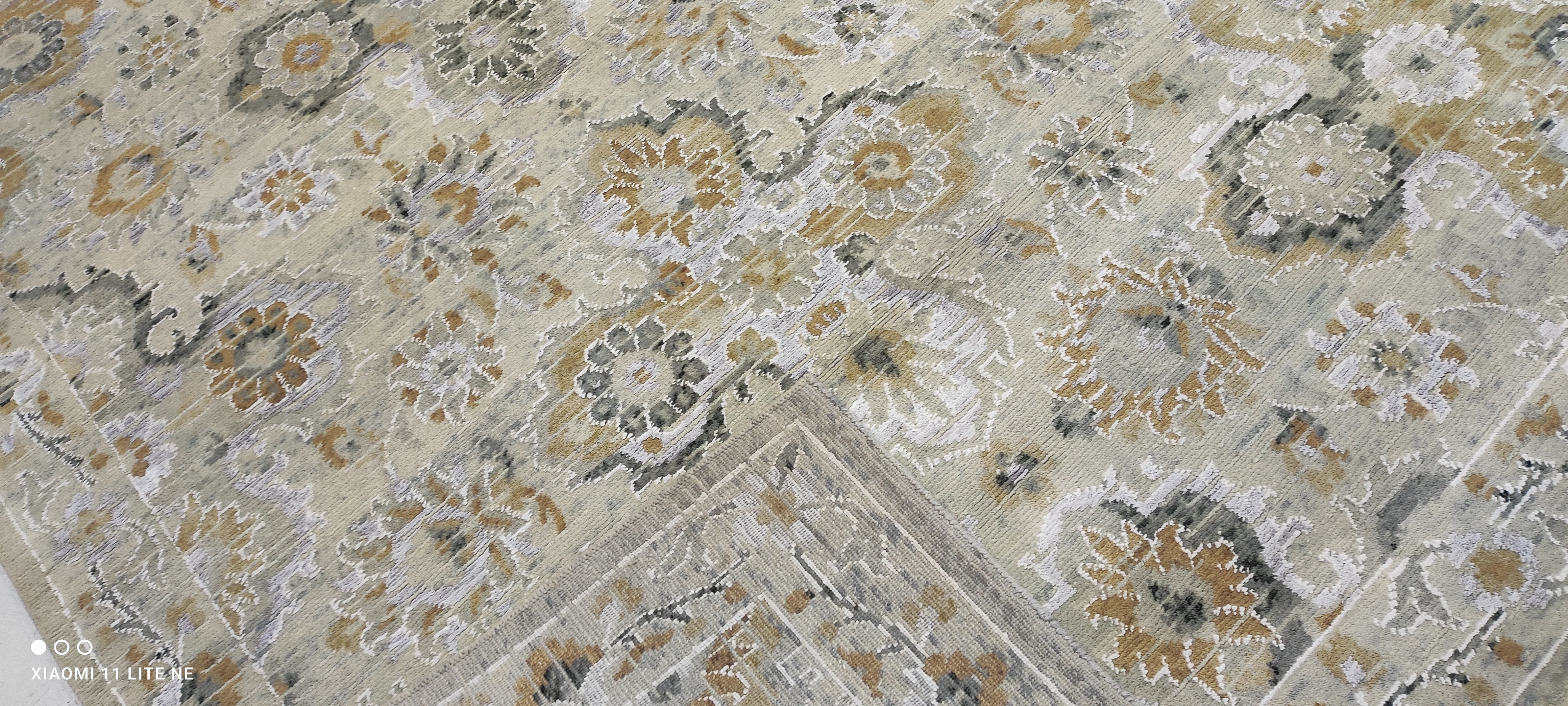 Matthew Jeffers 8x10 Grey Hand-Knotted Modern Style Rug