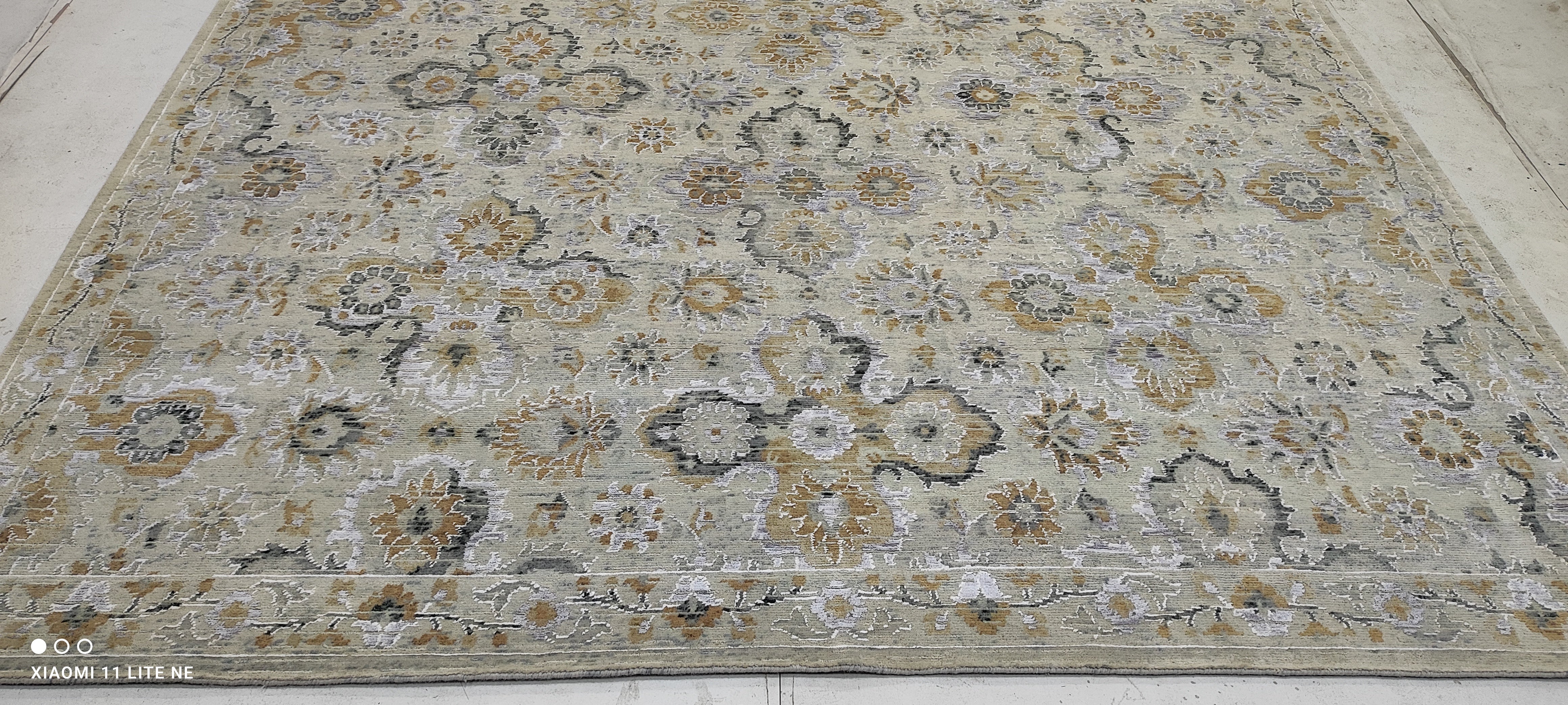 Matthew Jeffers 8x10 Grey Hand-Knotted Modern Style Rug