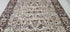 Trixie Kole 8x10 Beige Hand-Knotted Kashan Rug