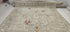 Lilin Lace 8.9x12.3 Light Green Hand-Knotted Oushak Rug