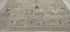 Lilin Lace 8.9x12.3 Light Green Hand-Knotted Oushak Rug