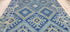 Erica Mansfield 9x12.6 Bue Hand-Knotted Oushak Rug
