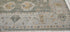 Ariel Ash 9x11.9 Light Green Hand-Knotted Oushak Rug
