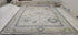 Hailey Gable 9x11.9 Grey Hand-Knotted Oushak Rug