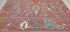 Dakota Fanning 9x12 Pink Hand-Knotted Oushak Rug
