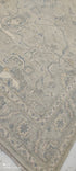 Stacy Murphy Gold 9x12 Grey Hand-Knotted Oushak Rug