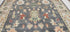 Caroline James 9x11.9 Multi Color Hand-Knotted Oushak Rug