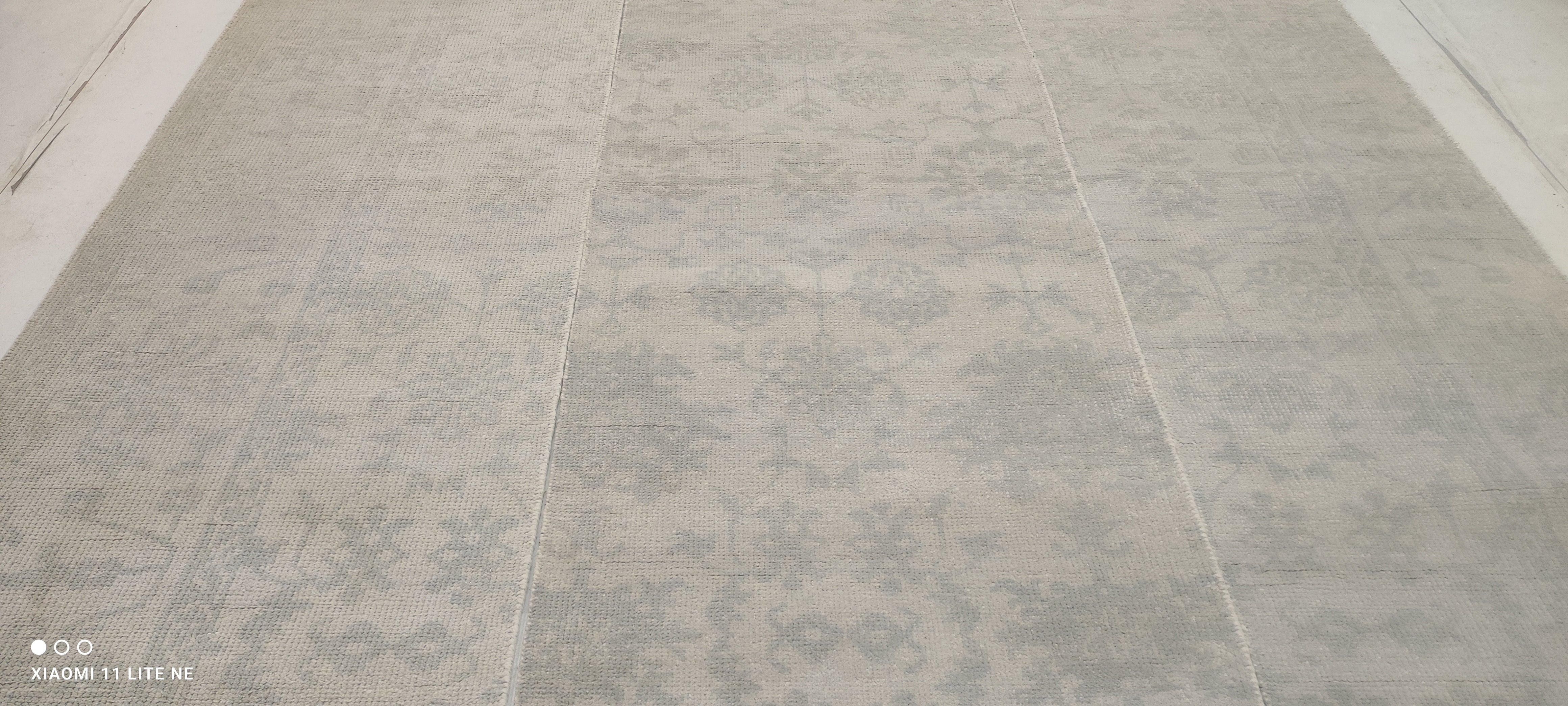 Barbara Loop Grey Hand-Knotted Oushak Runner - Multiple Sizes