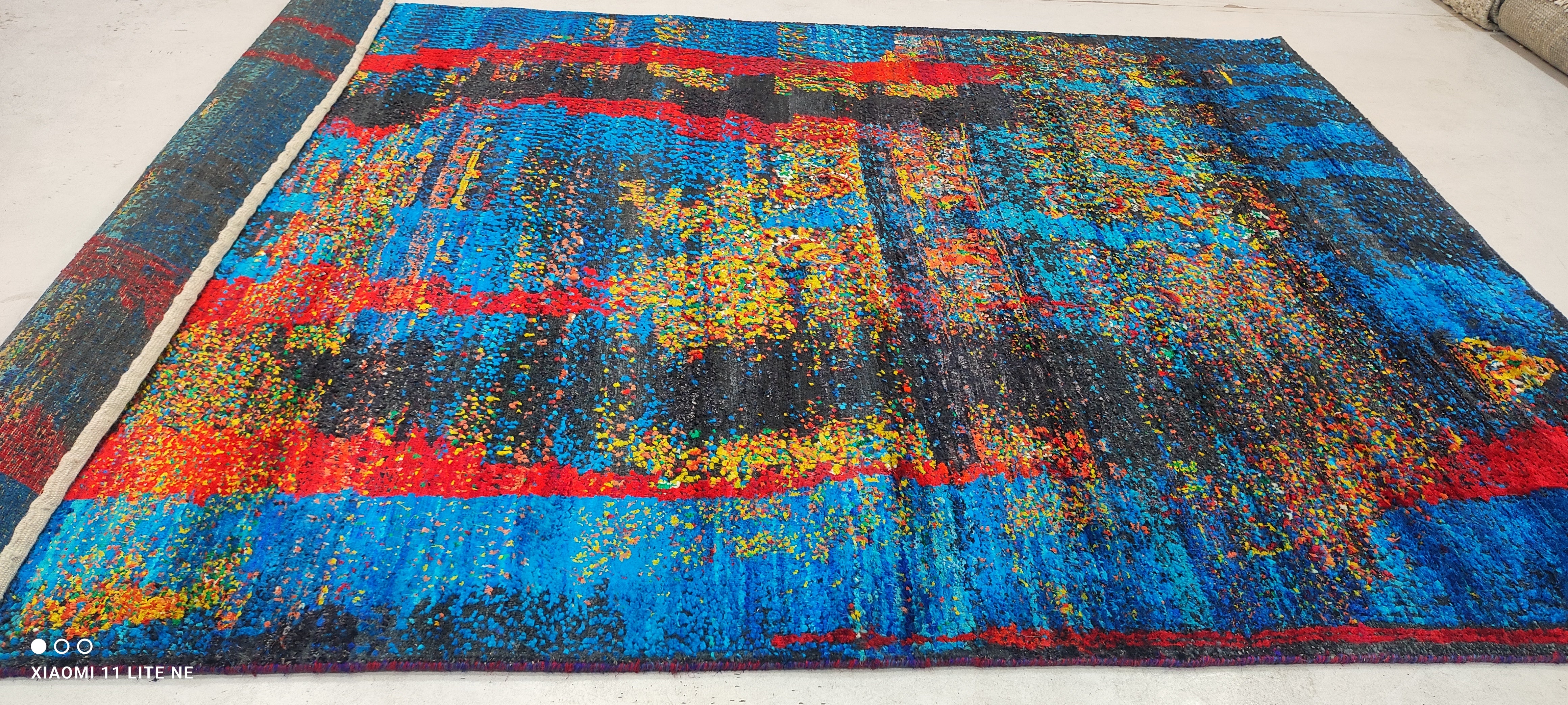 Graham Hendrix 5.6x7.9 Multi Color Hand-Knotted Modern Style Rug