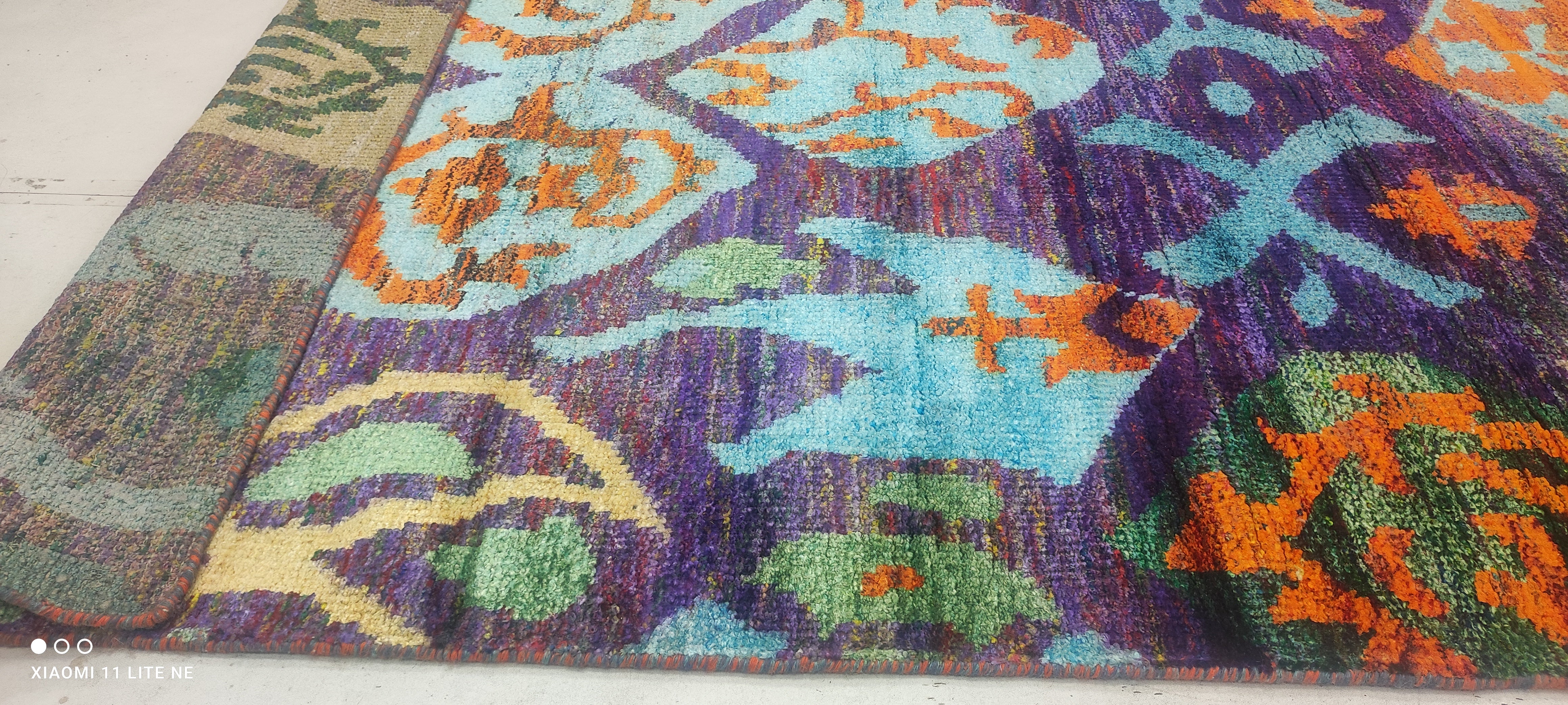 Bodhi 6x8.6 Purple Hand-Knotted Modern Style Rug