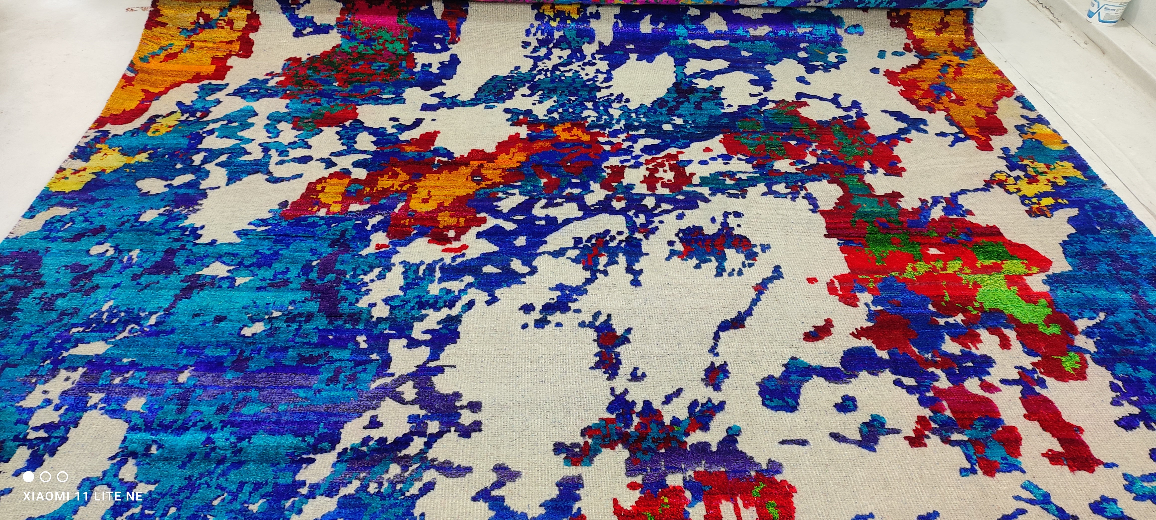Mark Gable 9.6x13.9 Multi Color Hand-Knotted Modern Style Rug