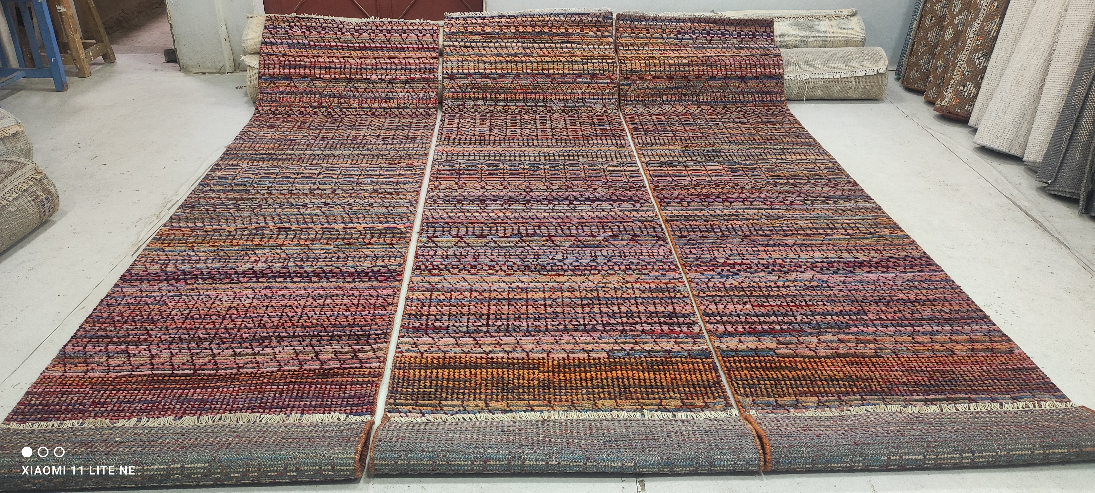 Evan Owen 2.6x10 Multi Color Hand-Knotted Modern Runner