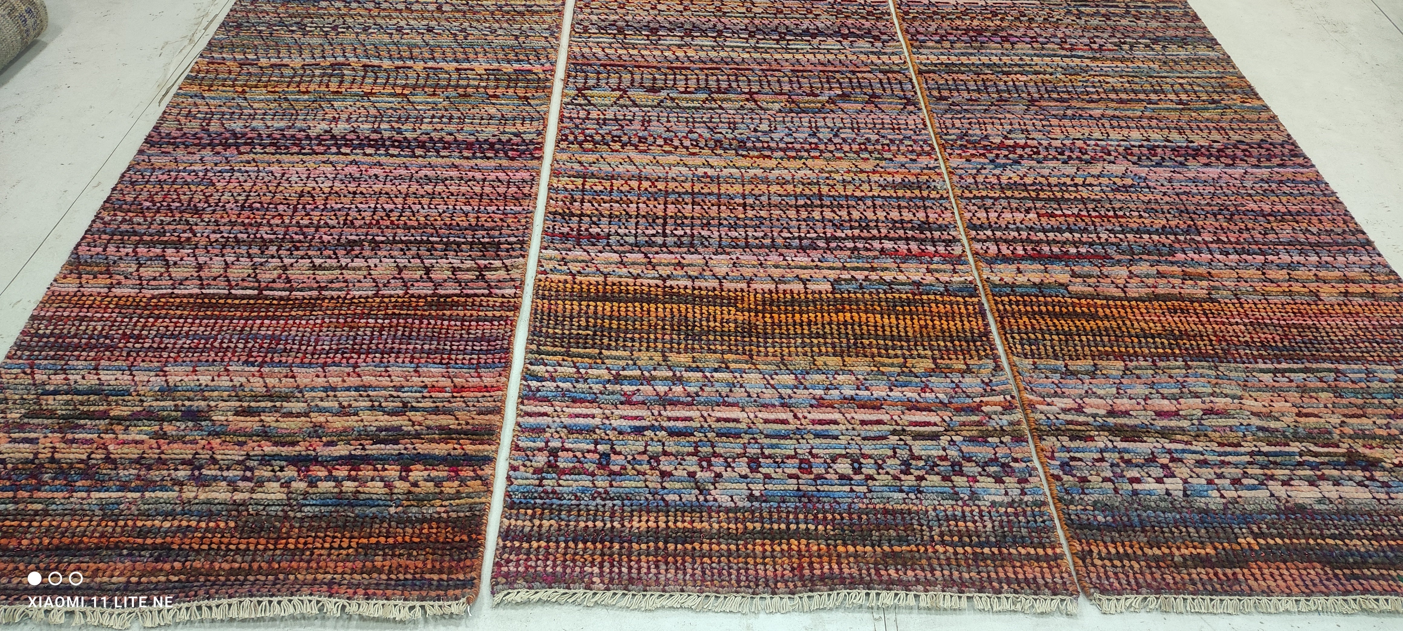 Evan Owen 2.6x10 Multi Color Hand-Knotted Modern Runner