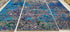 Keiko Green Hand-Knotted Blue Abstract Modern Runner - Multiple Sizes