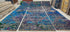 Keiko Green Hand-Knotted Blue Abstract Modern Runner - Multiple Sizes
