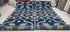 Andre Joel Hudson 4x10 Blue Hand-Knotted Modern Runner