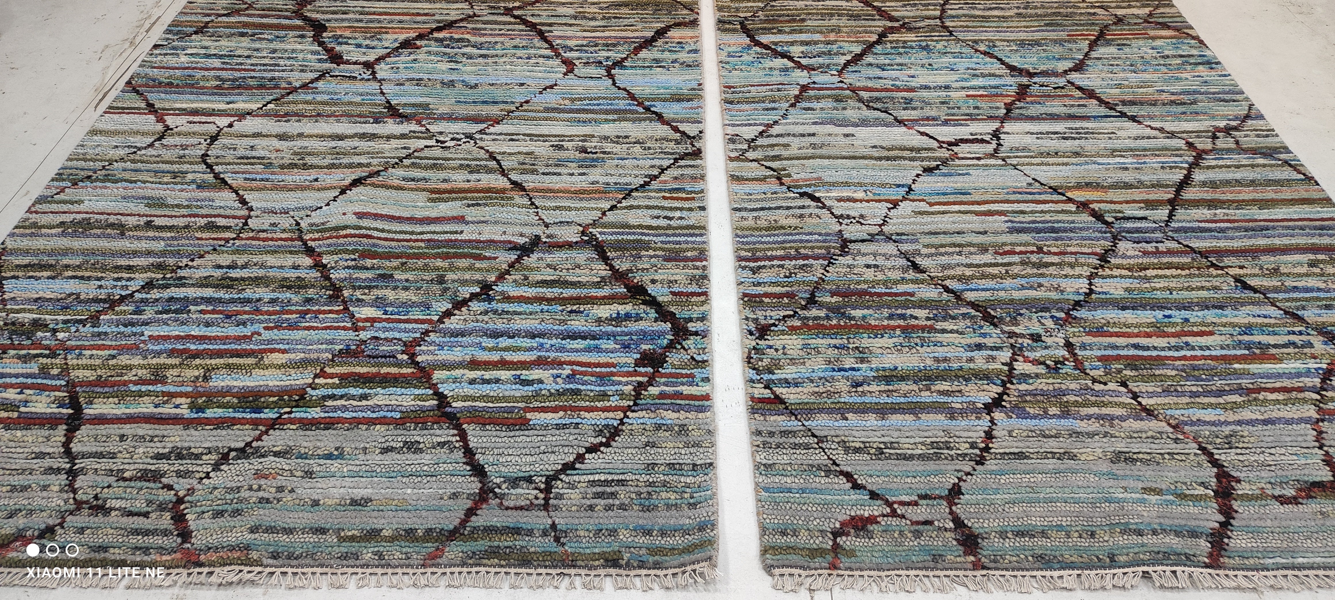 Rufi Thorpe 4x10 Hand-Knotted Multi-Color  Moroccan Style Runner