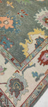 Marisela Zumbado 8x9.9 Multi Color Hand-Knotted Oushak Rug