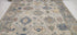 Annalise Basso 8x10 Grey Hand-Knotted Oushak Rug