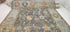 Laura San Giacomo 9x12 Colorful Hand-Knotted Oushak Rug