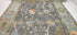 Laura San Giacomo 9x12 Colorful Hand-Knotted Oushak Rug