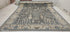Marcia Gay Harden 10x14 Grey Hand-Knotted Oushak Rug