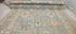 Michelle Pfeiffer 10x14 Light Blue Hand-Knotted Oushak Rug