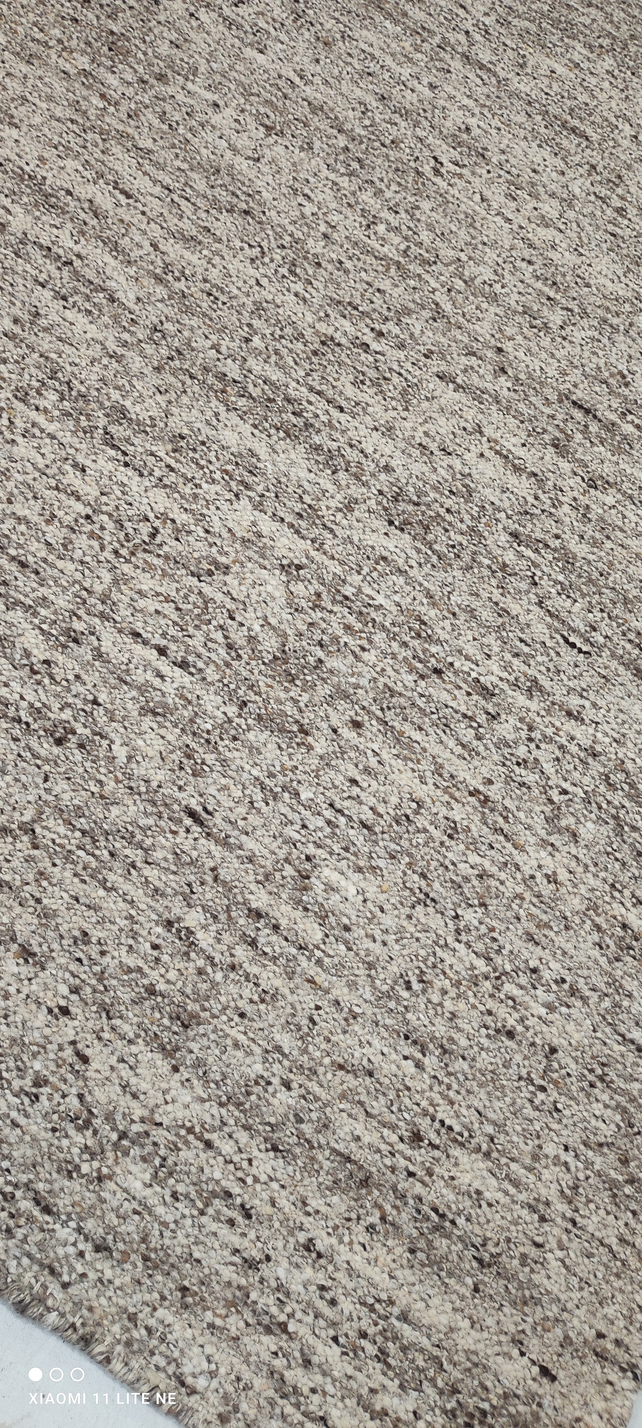 Algee Smith Grey Handwoven Modern Durrie Rug (Multiple Sizes)