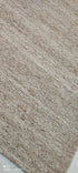 Aaron Jacobs Beige Handwoven Modern Durrie Rug (Multiple Sizes)