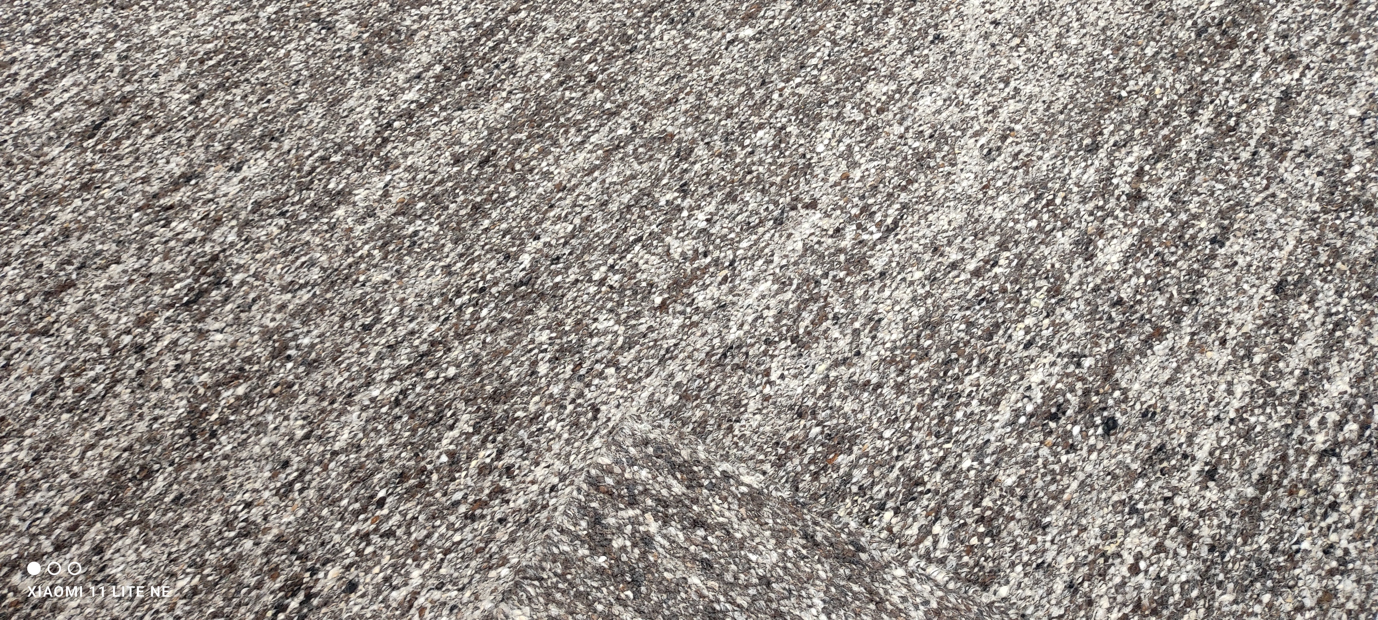 Dominic Fike Charcoal Handwoven Modern Durrie Rug (Multiple Sizes)