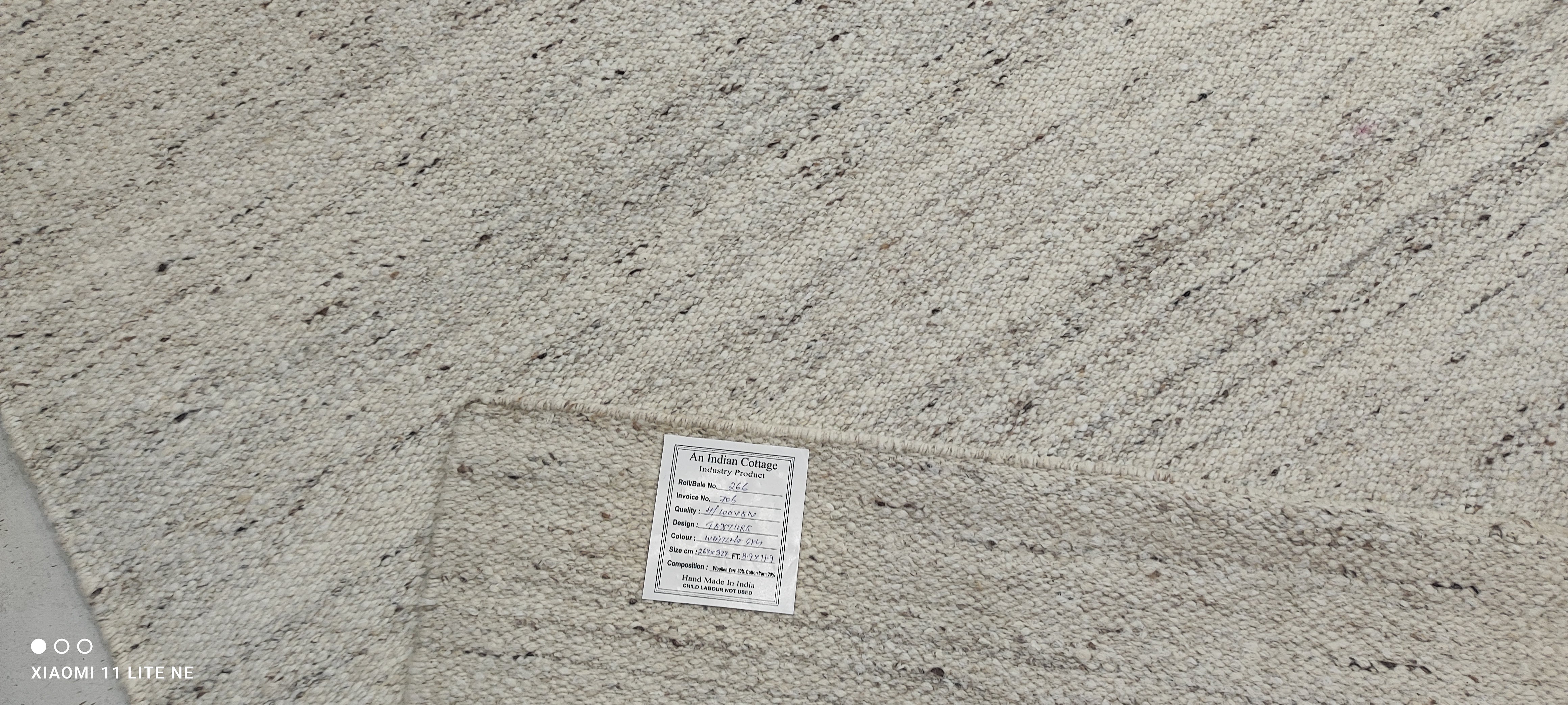 Ethan Lewis Grey Handwoven Modern Durrie Rug (Multiple Sizes)